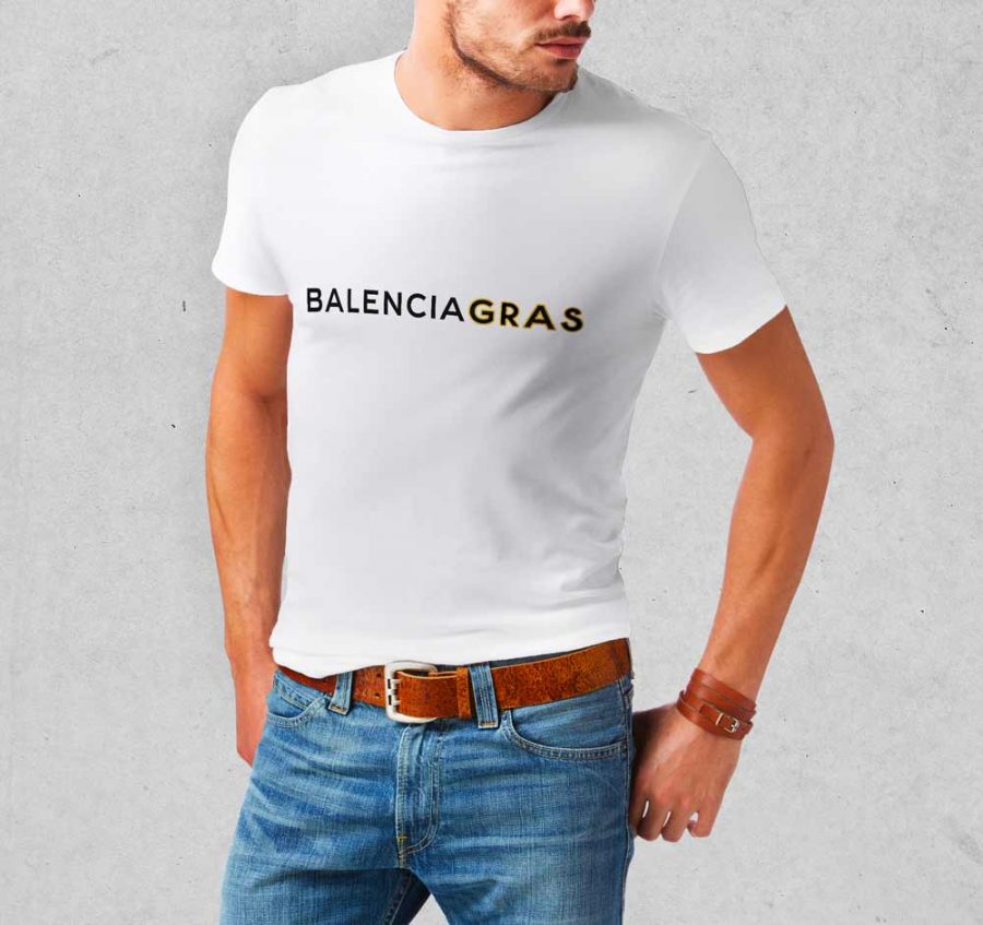 T-shirt Balenciagras