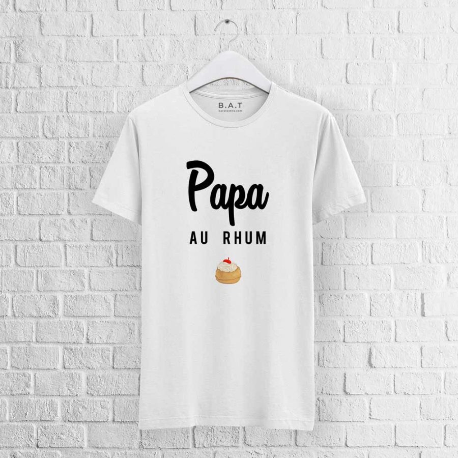 T-shirt Papa au rhum
