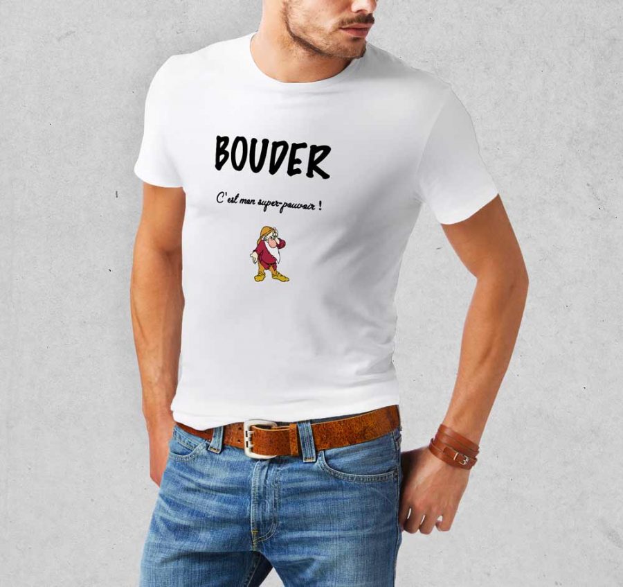 T-shirt Bouder super pouvoir