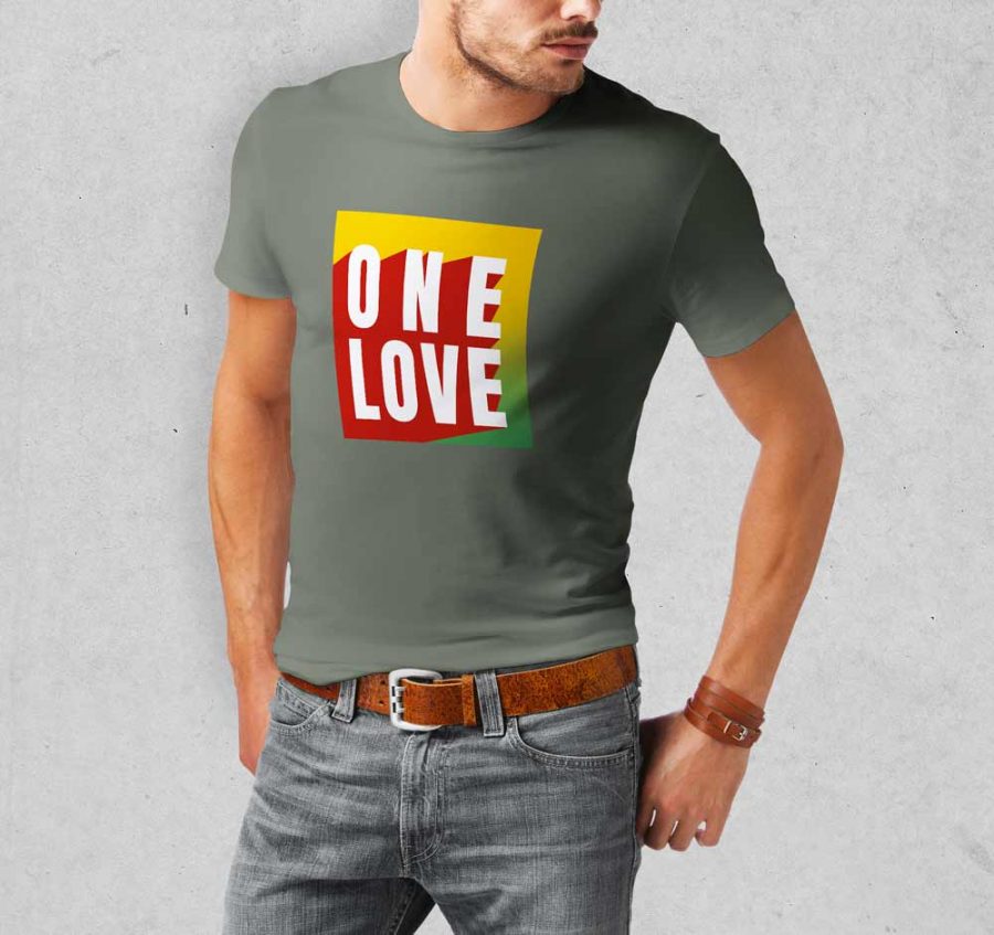 T-shirt One love 1