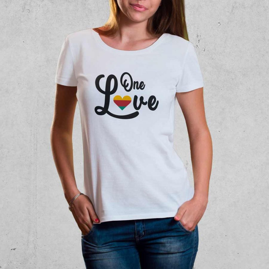 T-shirt One love 2