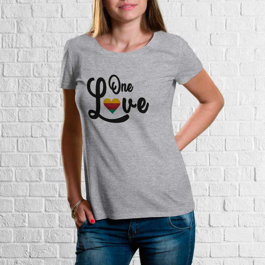 T-shirt One love 2