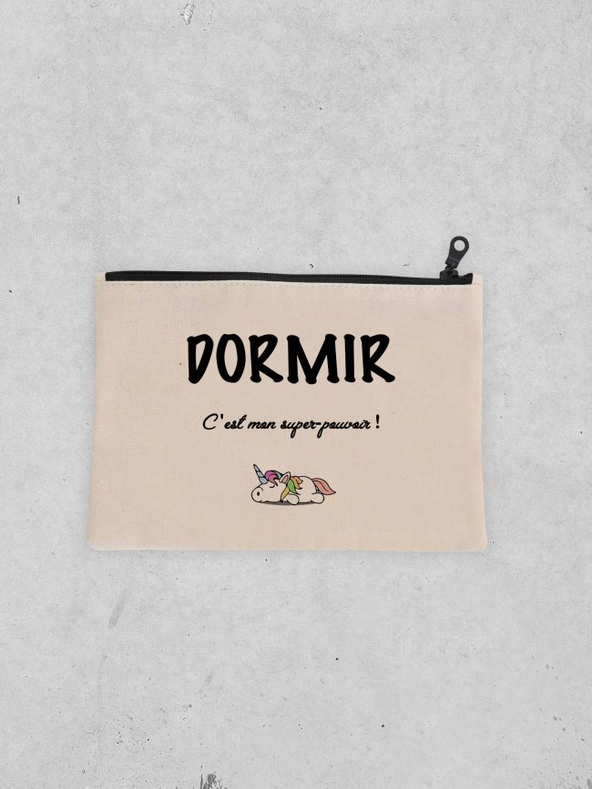 Pochette Dormir super pouvoir