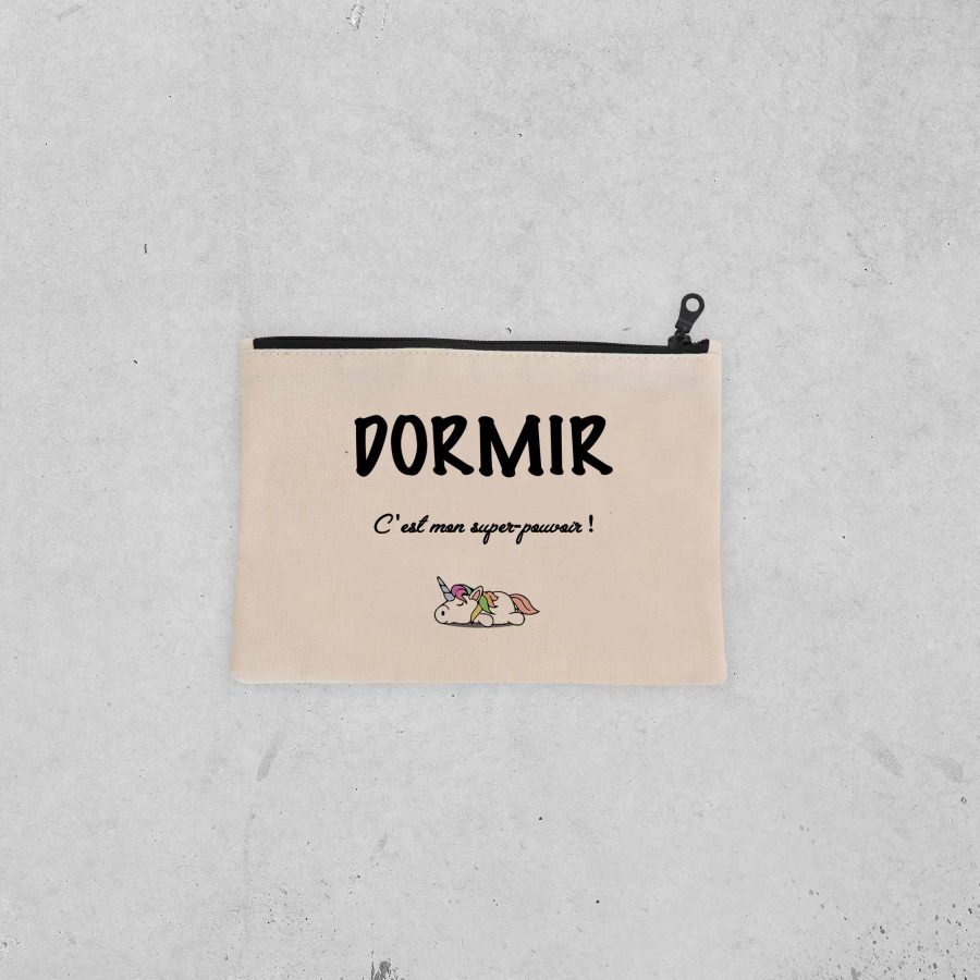 Pochette Dormir super pouvoir