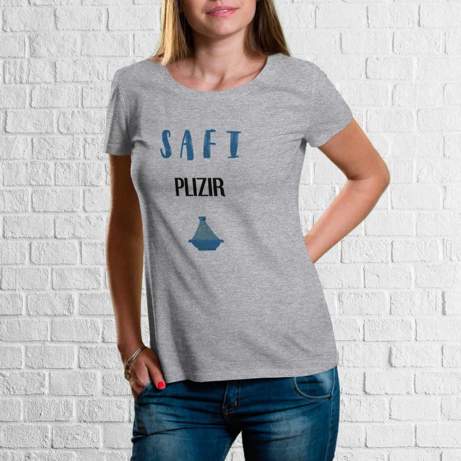 T-shirt Safi plizir