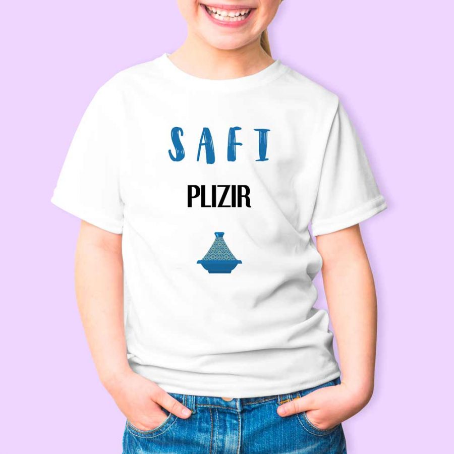 T-shirt Safi plizir