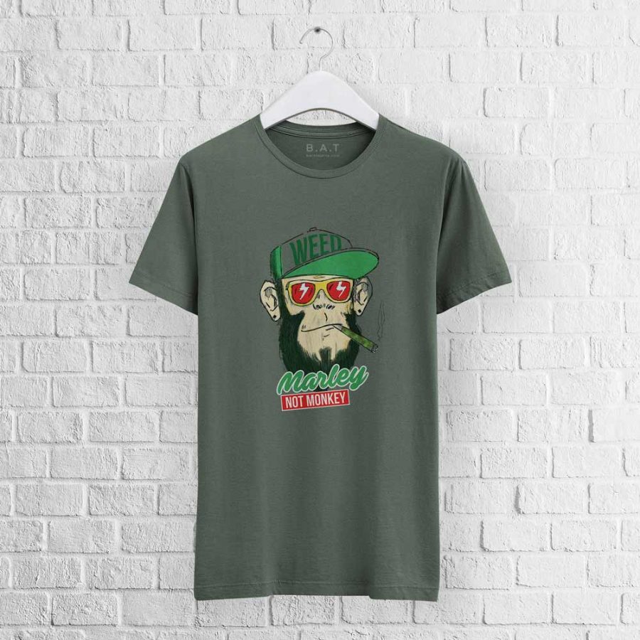 T-shirt Marley not monkey