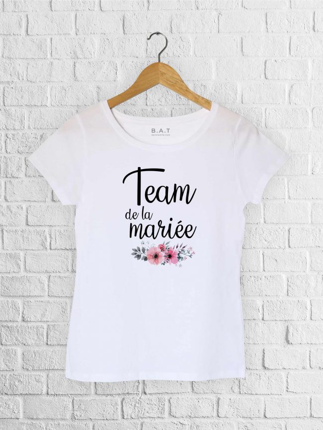 T-shirt Team mariée 1 – EVJF