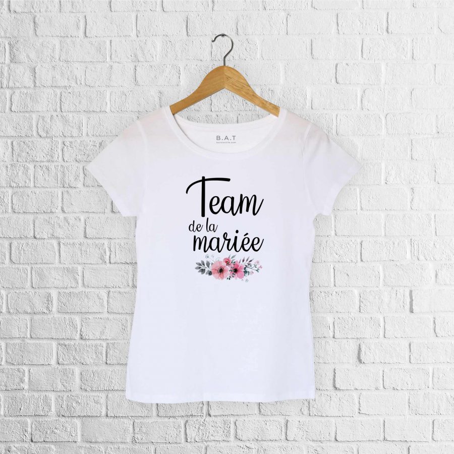 T-shirt Team mariée 1 – EVJF