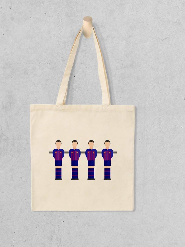 Tote bag Baby foot Barcelone