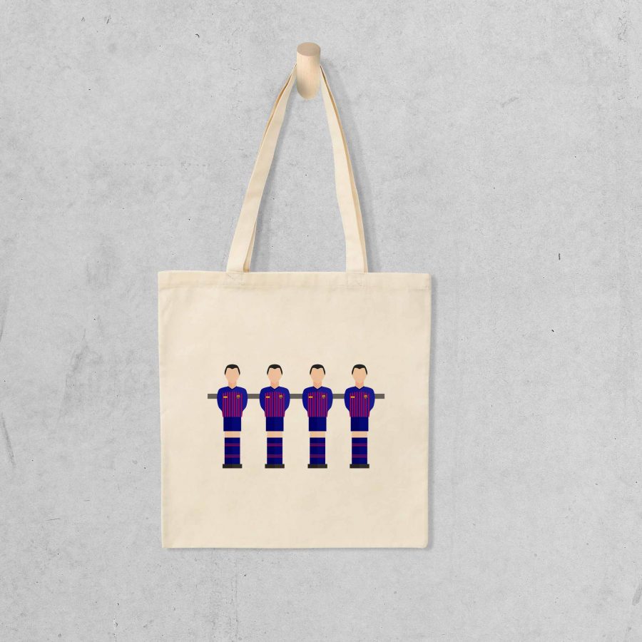 Tote bag Baby foot Barcelone