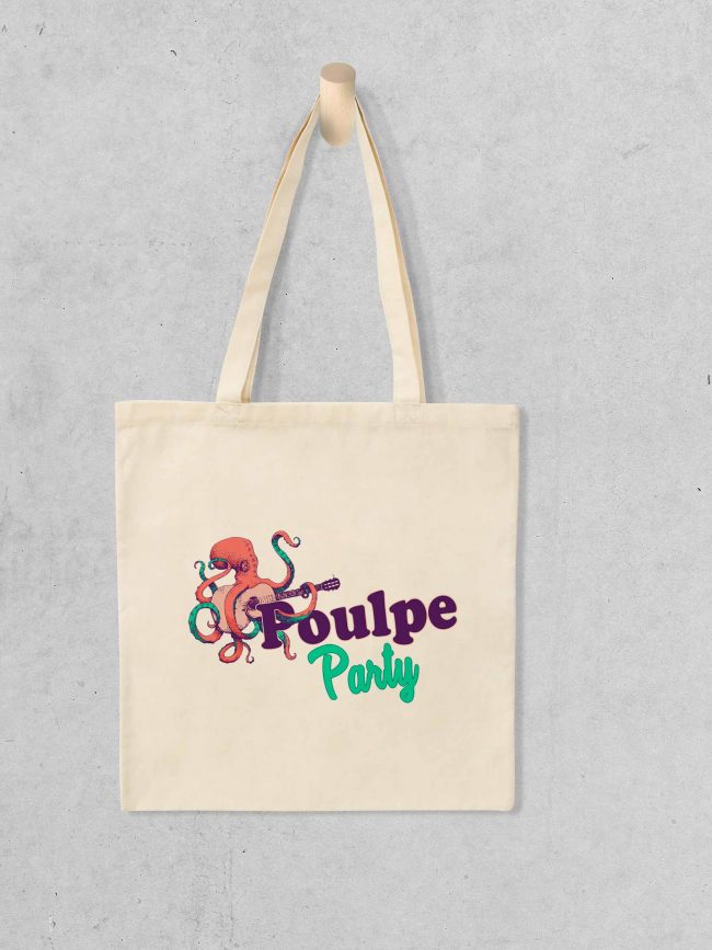 Tote bag Poulpe party