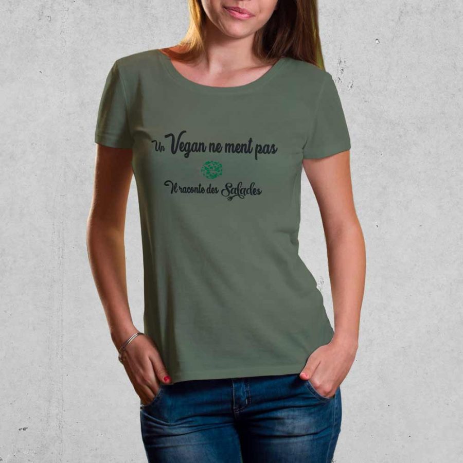 T-shirt Vegan salades