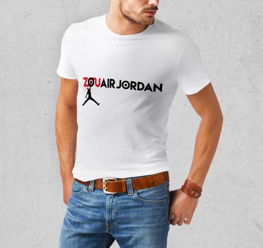 T-shirt Zouair jordan