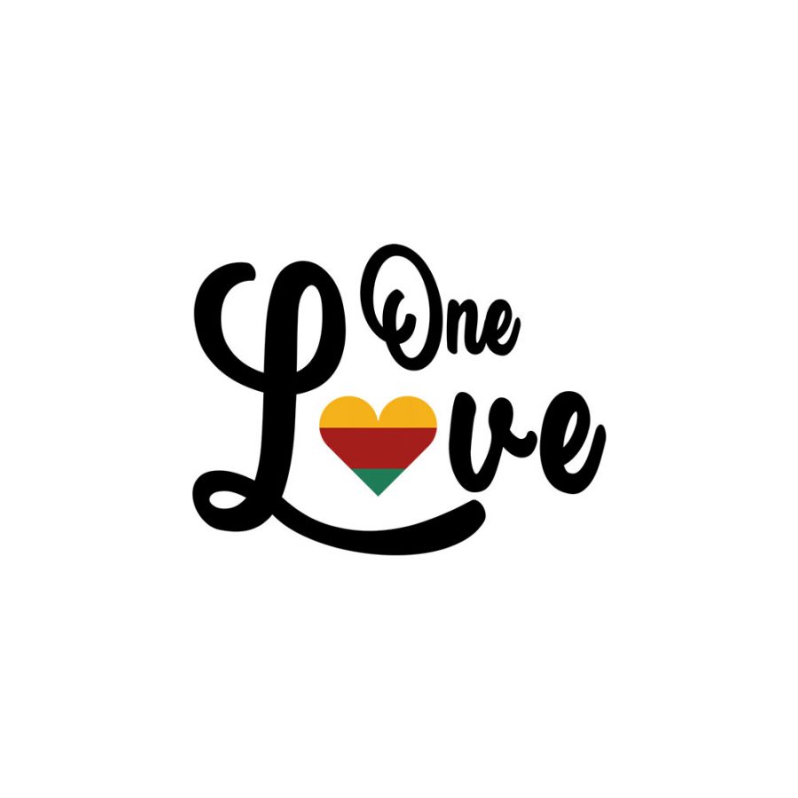 T-shirt One love 2