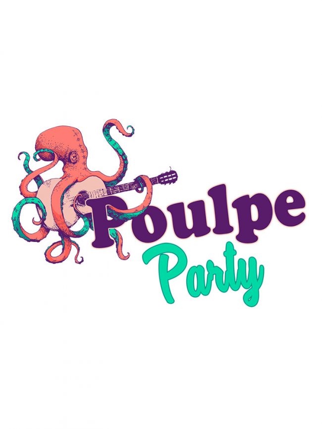 Tote bag Poulpe party