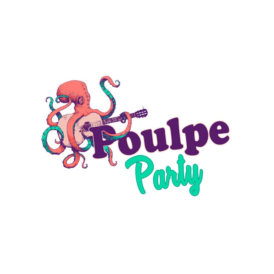 T-shirt Poulpe party