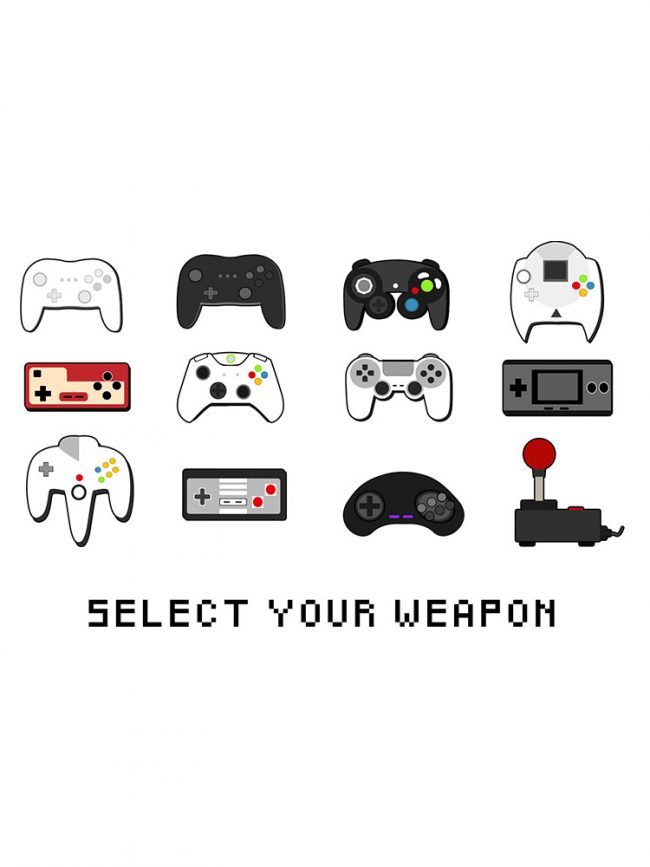 T-shirt Select your weapon