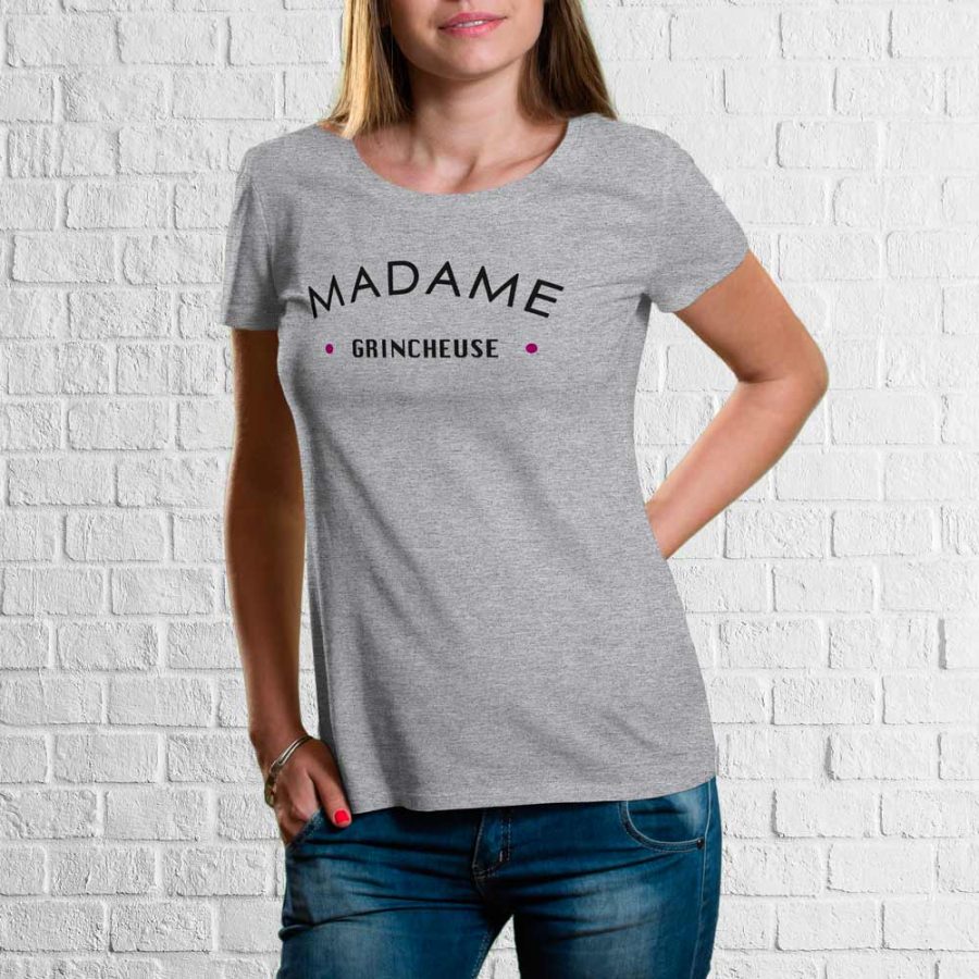 T-shirt Mme grincheuse