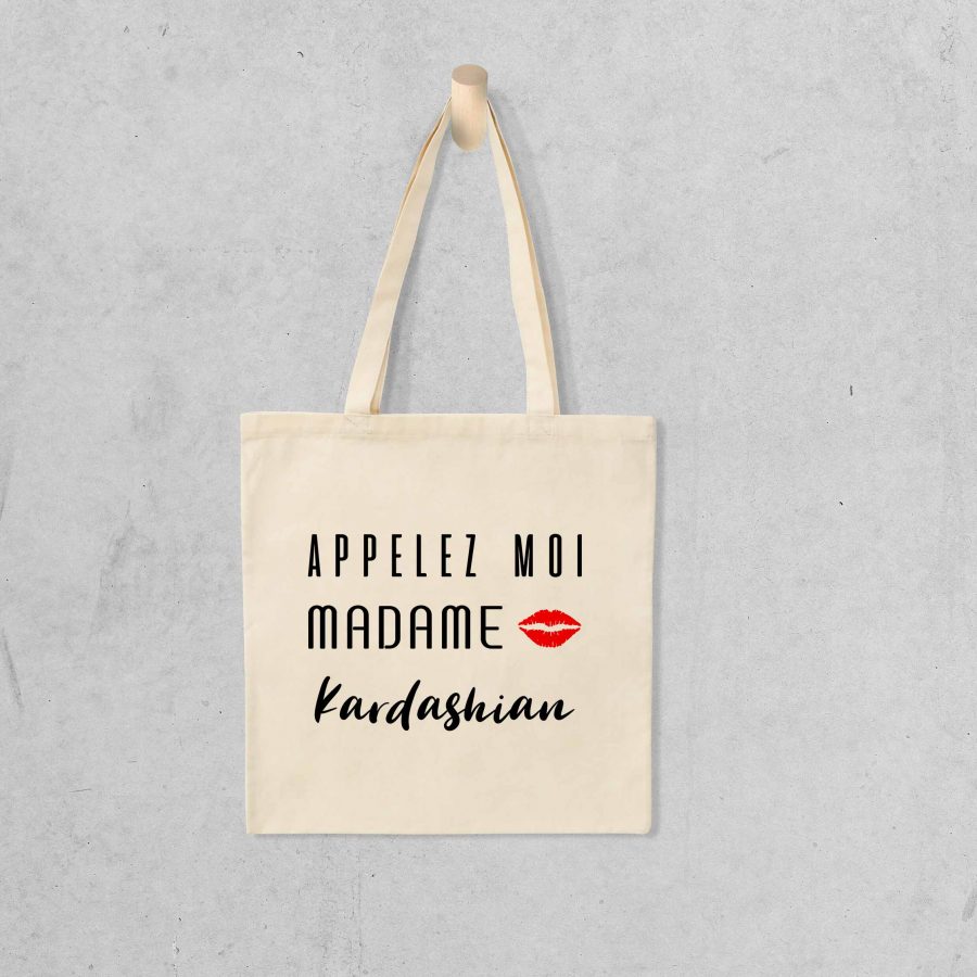 Tote bag Appelez moi mme 1 – EVJF