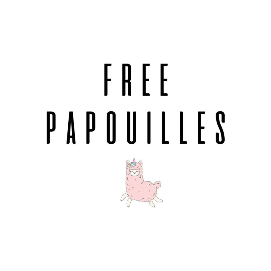 T-shirt Free papouilles