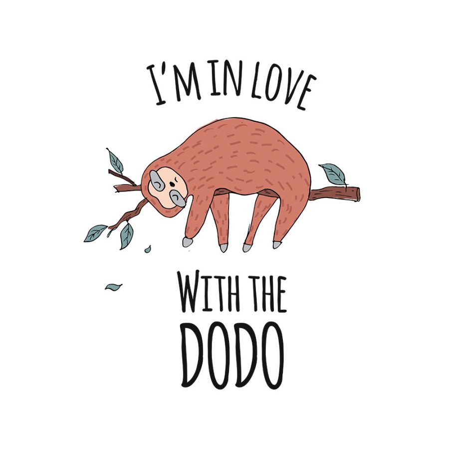 T-shirt I’m in love dodo