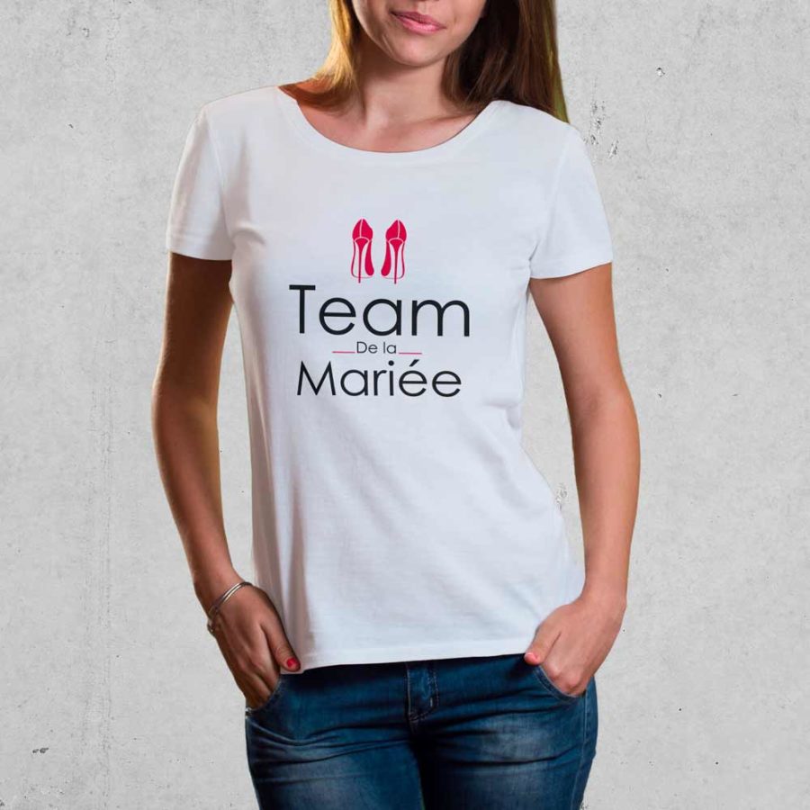 T-shirt Team mariée 2 – EVJF
