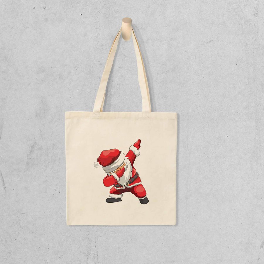 Tote bag Père Noël dab