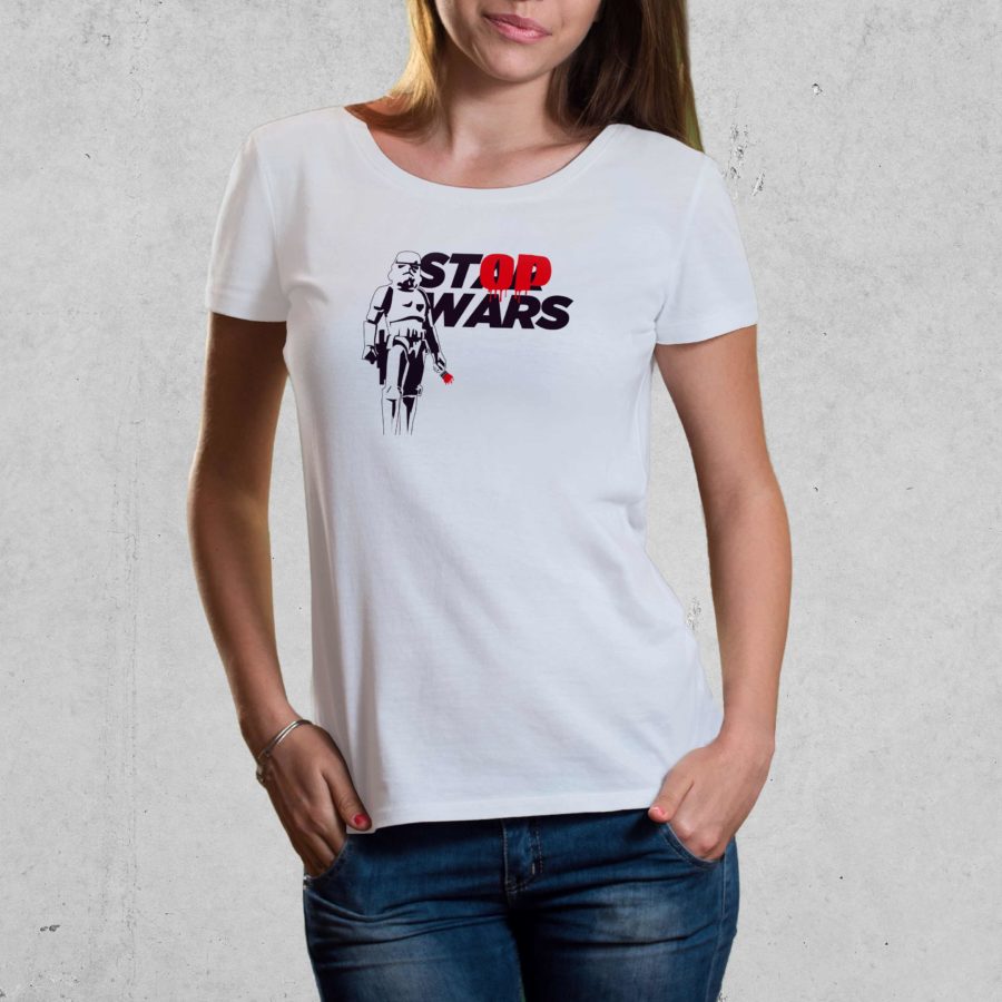 T-shirt Stop wars