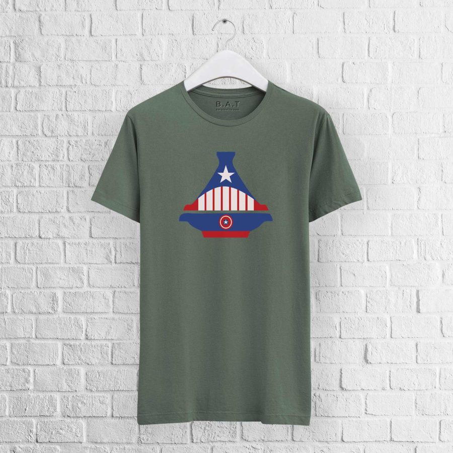 T-shirt Captain America Tajine