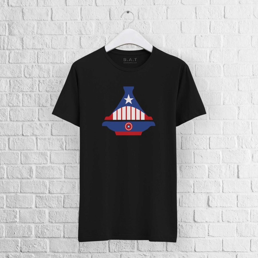 T-shirt Captain America Tajine