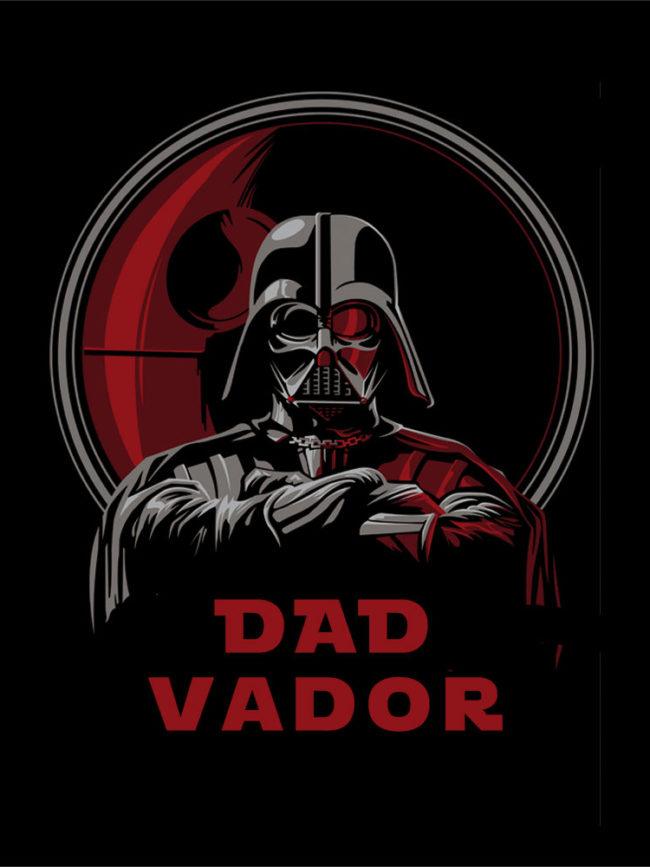 T-shirt Dad Vador