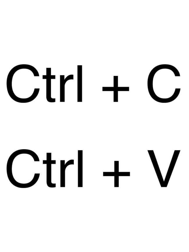 Ctrl+C & Ctrl+V – Matchy