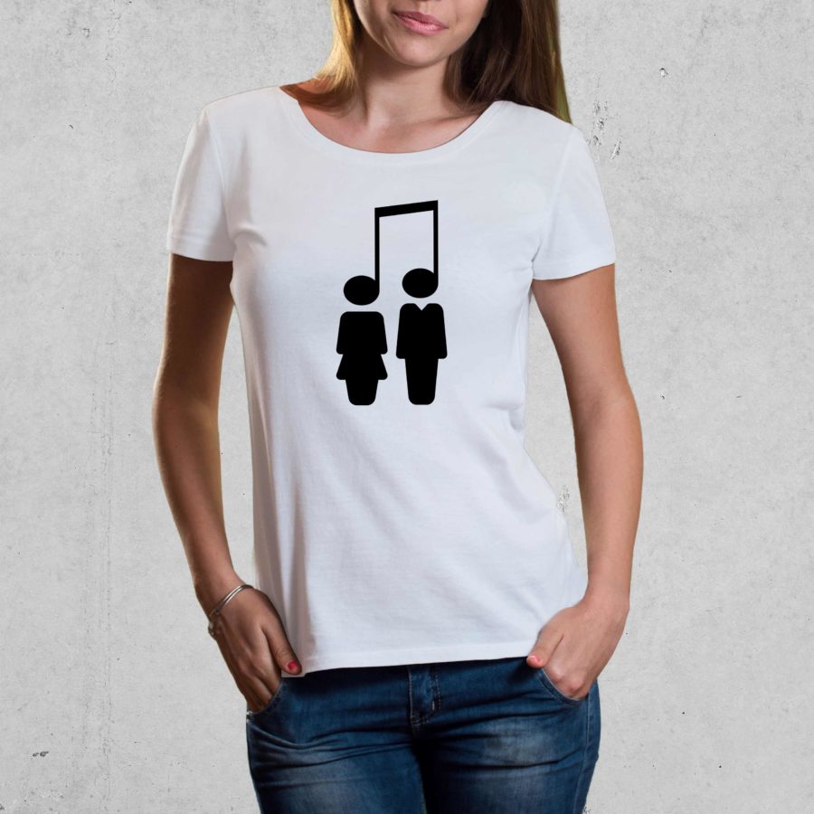 T-shirt Music brings people together