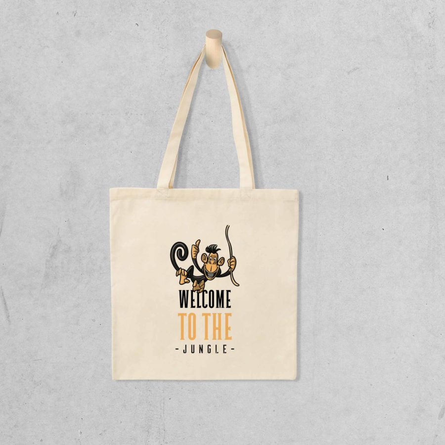Tote bag Welcome to the jungle