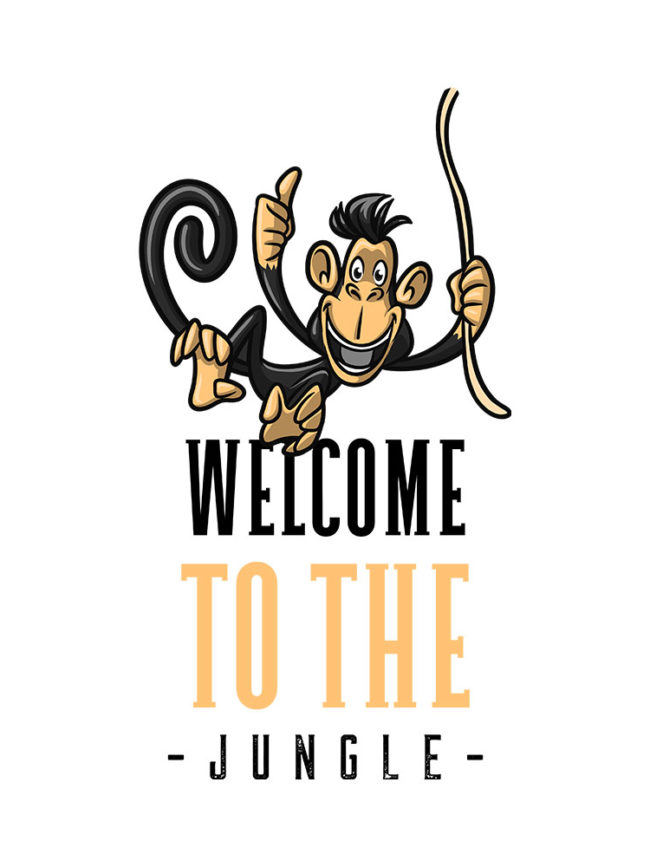 T-shirt Welcome to the jungle