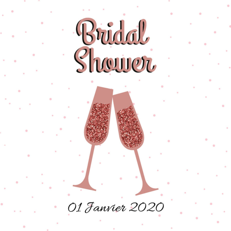 Pochette EVJF Bridal shower