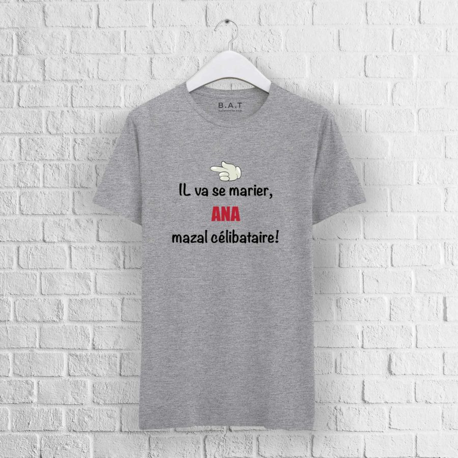 T-shirt EVG Mazal célibataire