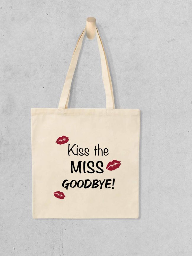 Tote bag EVJF Miss goodbye