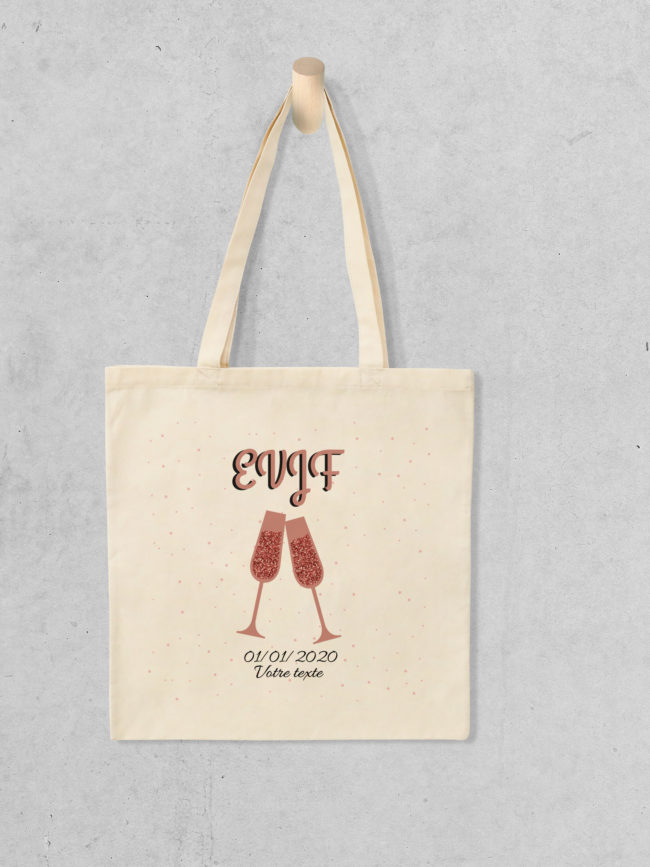 Tote bag EVJF Cheers