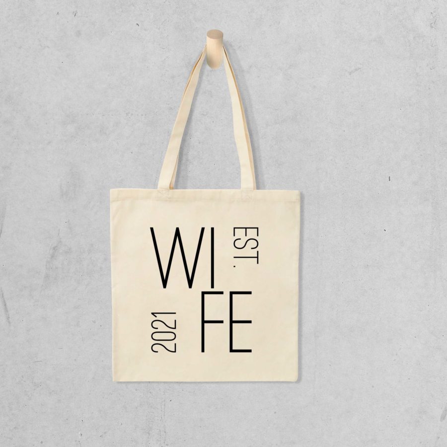 Tote bag Save the date – Wife