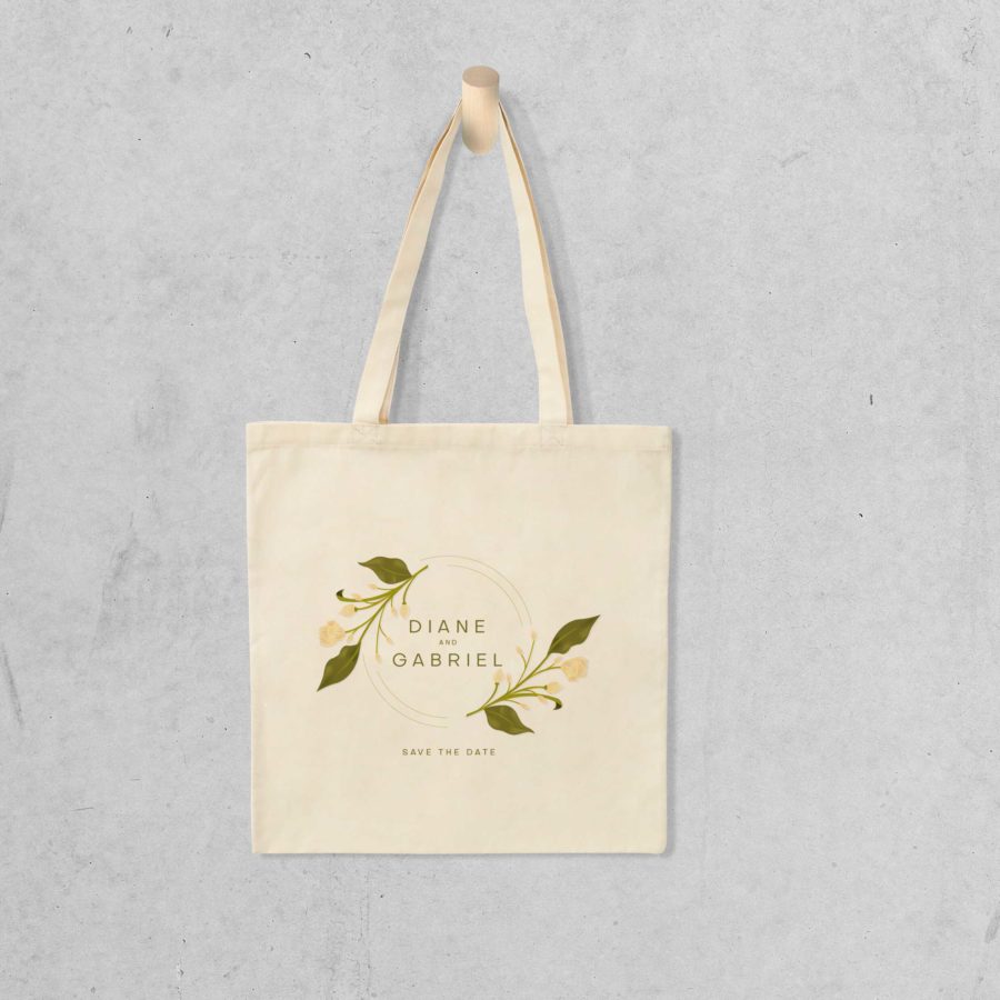 Tote bag Save the date 10