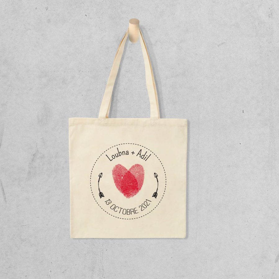 Tote bag Save the date 12