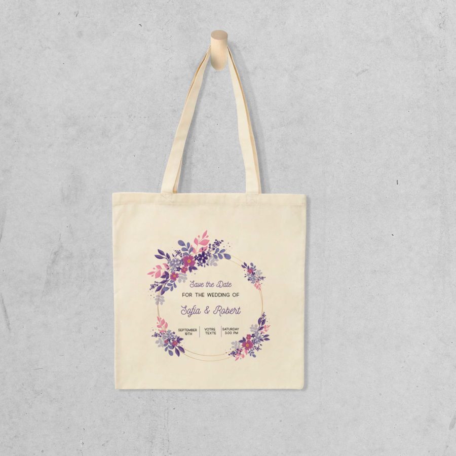 Tote bag Save the date 7