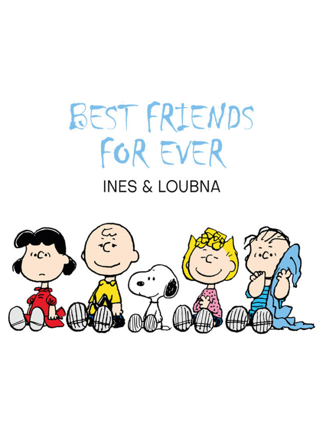 Tote bag Snoopy – Best friends
