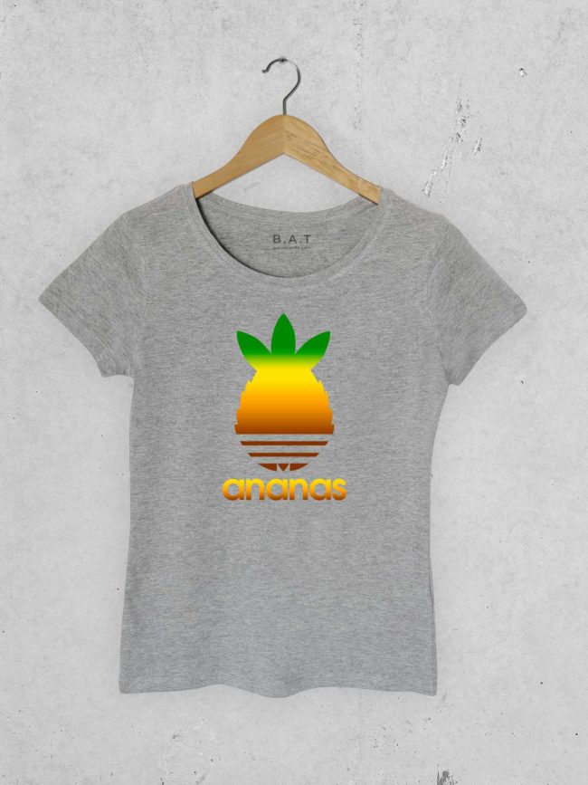 T-shirt Ananas coloré
