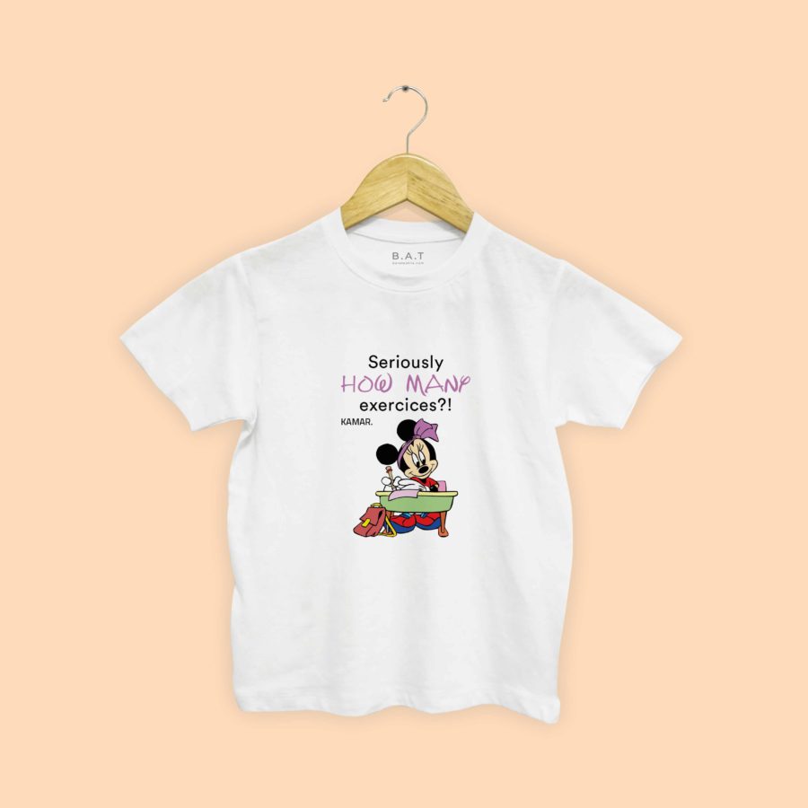 T-shirt Minnie – Excercices