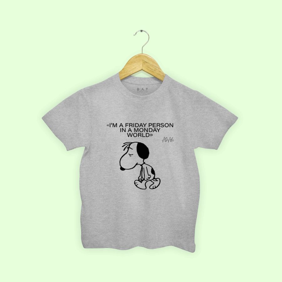 T-shirt Snoopy – Friday person