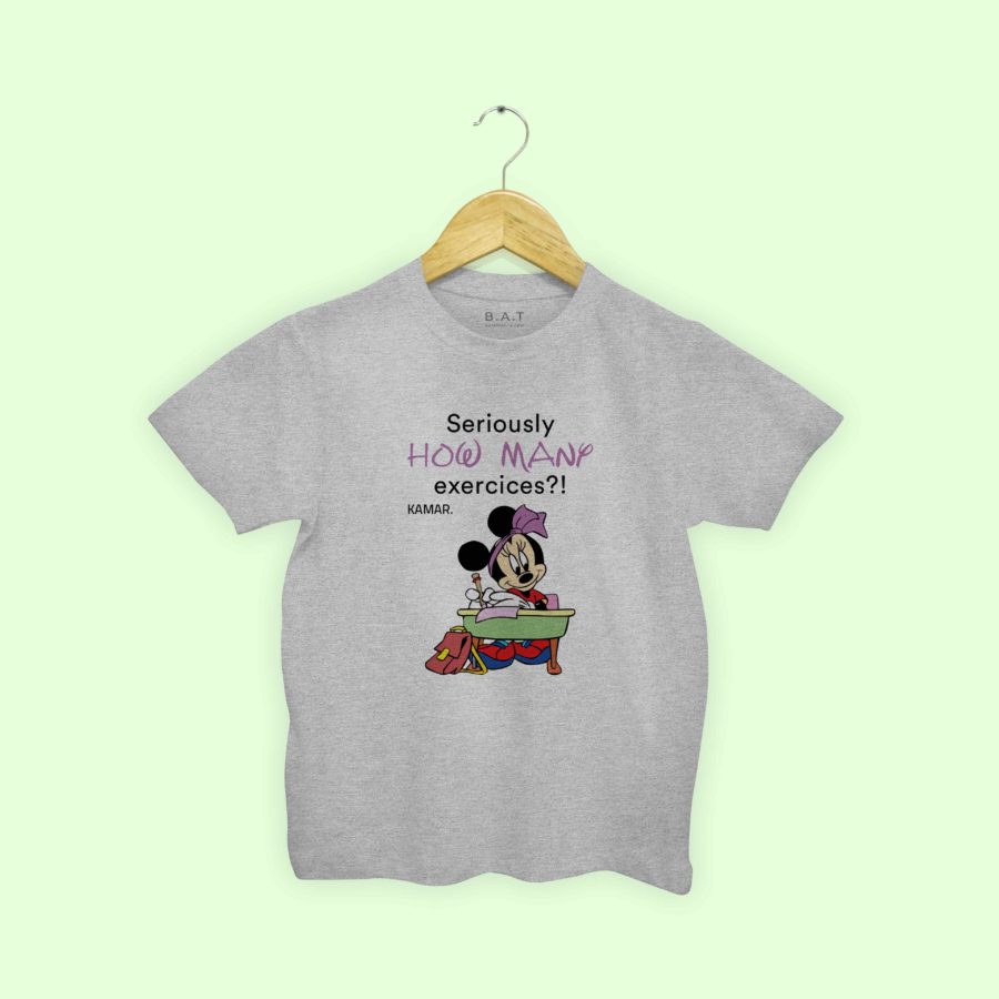 T-shirt Minnie – Excercices