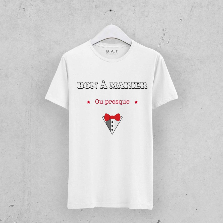 T-shirt Bon à marier 1 – EVG